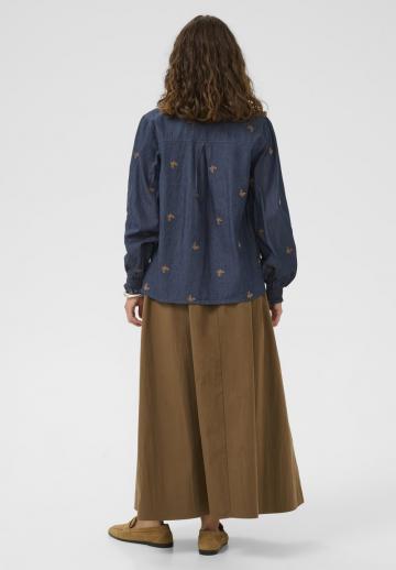 Джинсовая блузка