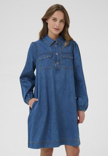 Джинсовое платье