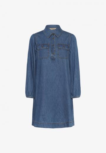 Джинсовое платье