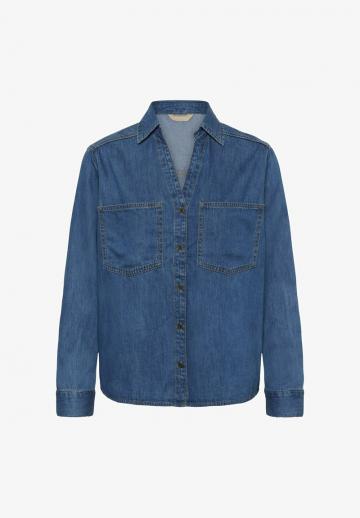 Джинсовая блузка