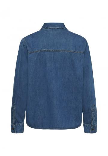 Джинсовая блузка