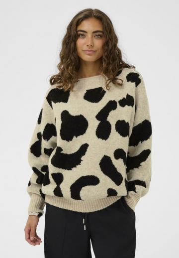 Длинный пуловер