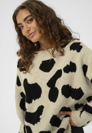 Длинный пуловер