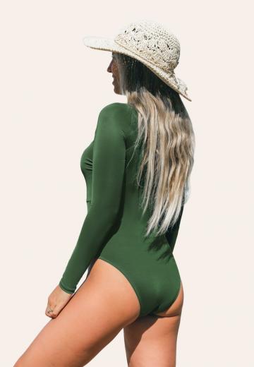 Слитный купальник