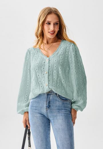 Кружевная блузка