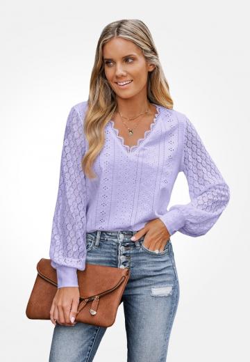 Кружевная блузка