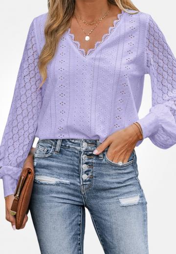 Кружевная блузка