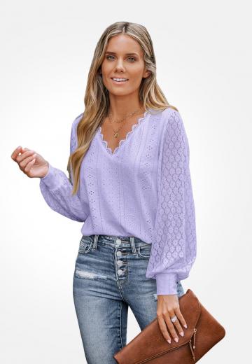 Кружевная блузка