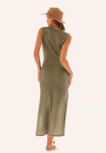 Вязаное платье