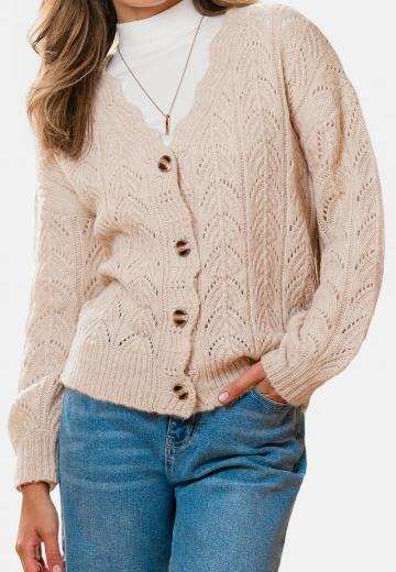 Вязаная кофта
