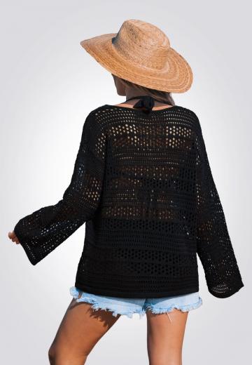 Длинный пуловер