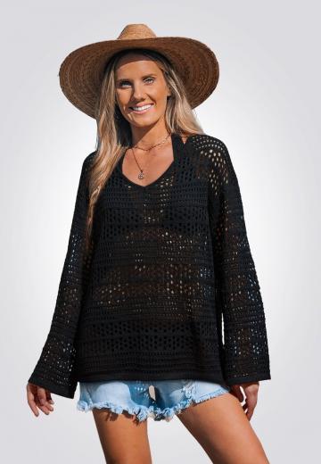 Длинный пуловер