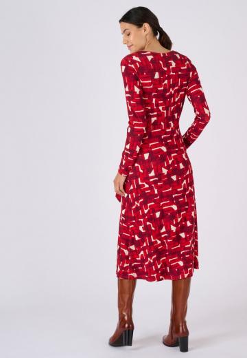 Вязаное платье