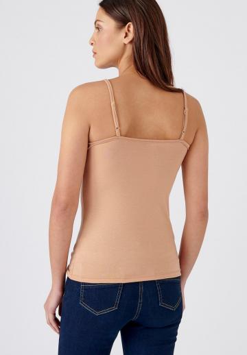 Топ на бретельках