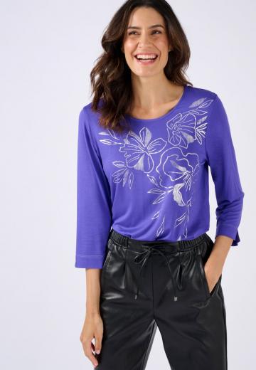 Майка с рукавом три четверти