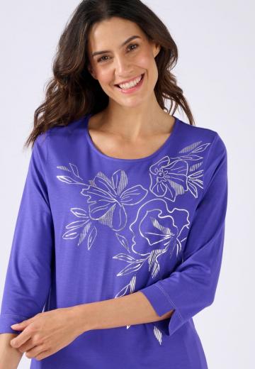 Майка с рукавом три четверти