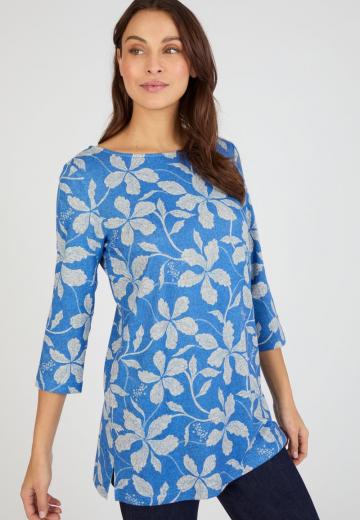 Пуловер с рукавом три четверти