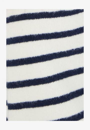 Пуловер в полоску