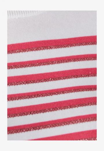 Пуловер в полоску