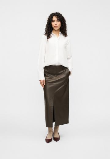 Кожаная юбка