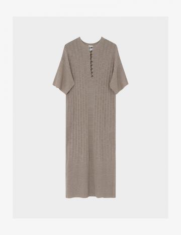 Вязаное платье