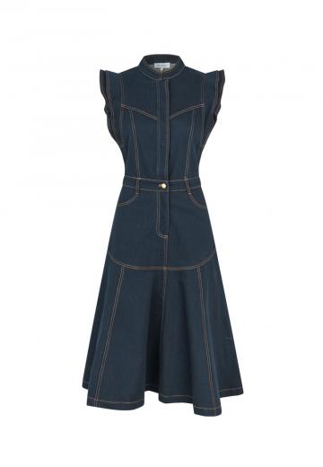 Джинсовое платье