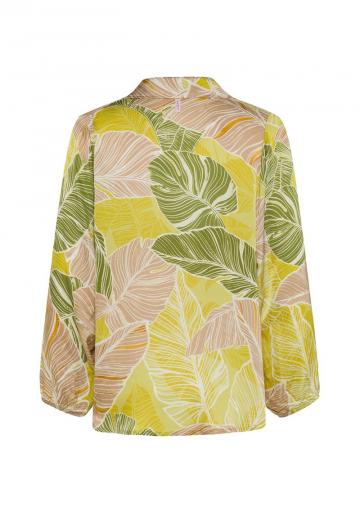 Атласная блузка