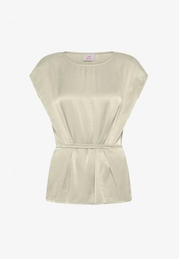 Атласная блузка