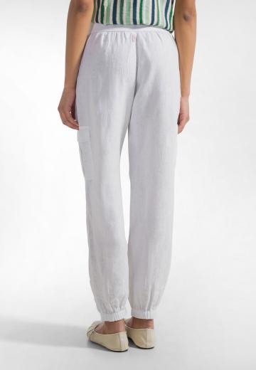 Брюки с накладными карманами