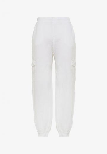 Брюки с накладными карманами