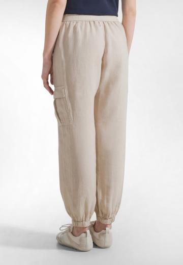 Брюки с накладными карманами