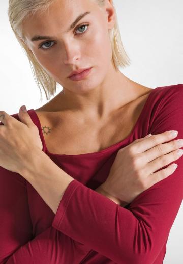 Майка с рукавом три четверти