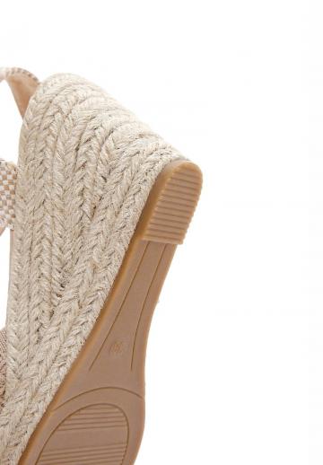 Туфли на танкетке