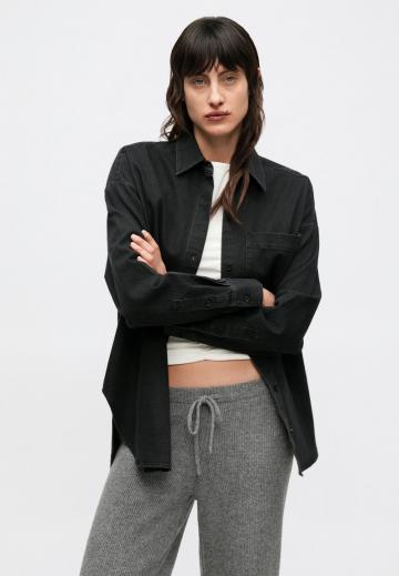 Джинсовая блузка