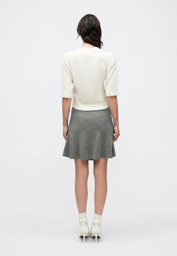 Пуловер с коротким рукавом