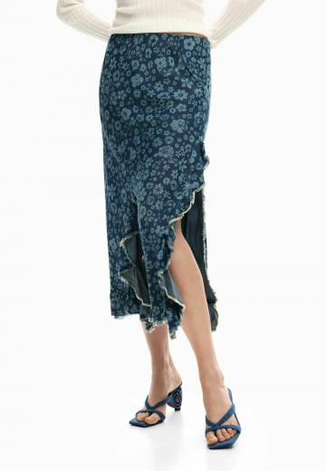 Джинсовая юбка