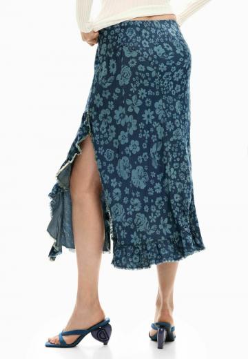 Джинсовая юбка