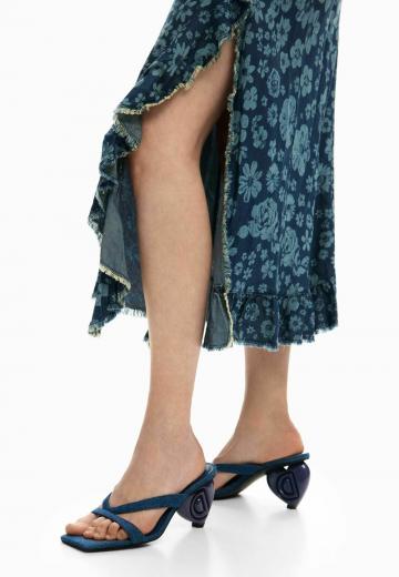 Джинсовая юбка