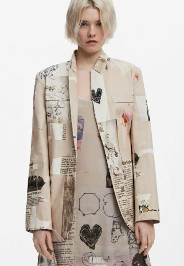 Короткое пальто