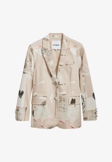 Короткое пальто