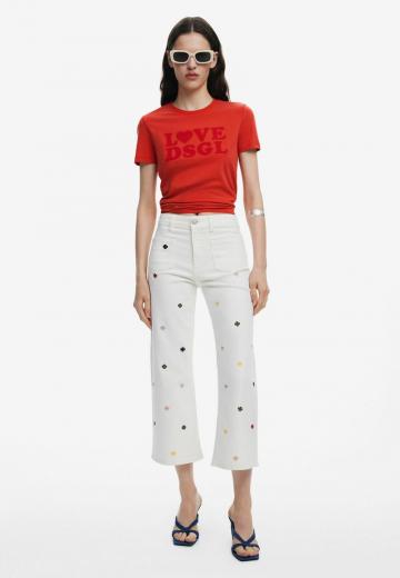 Короткие джинсы