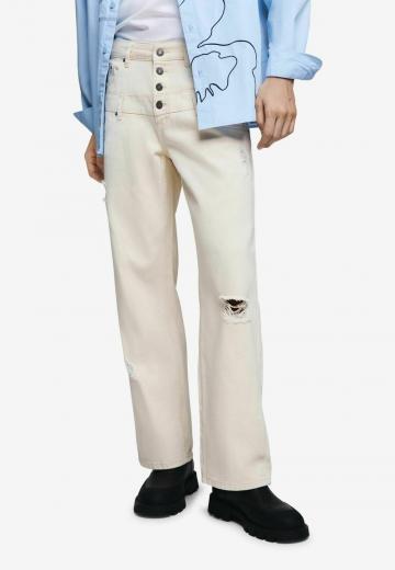 Прямые джинсы