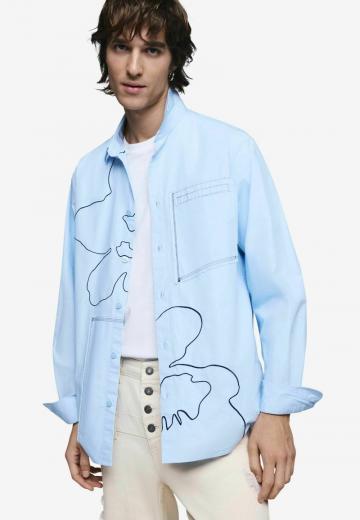 Прямые джинсы