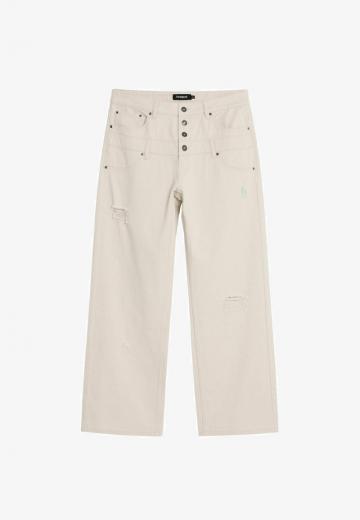 Прямые джинсы