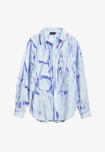 Джинсовая блузка