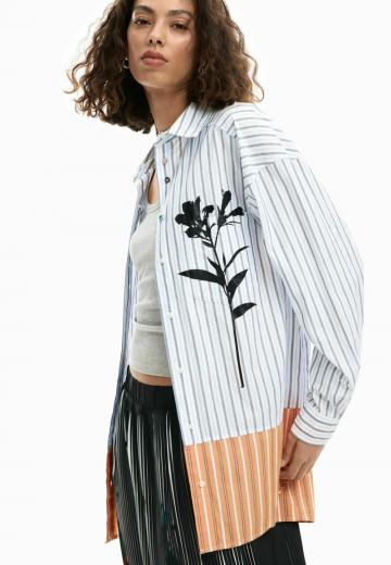 Длинная блузка