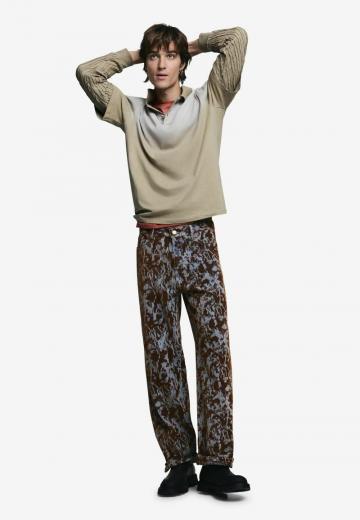 Прямые джинсы