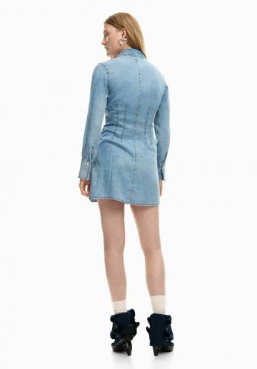 Джинсовое платье