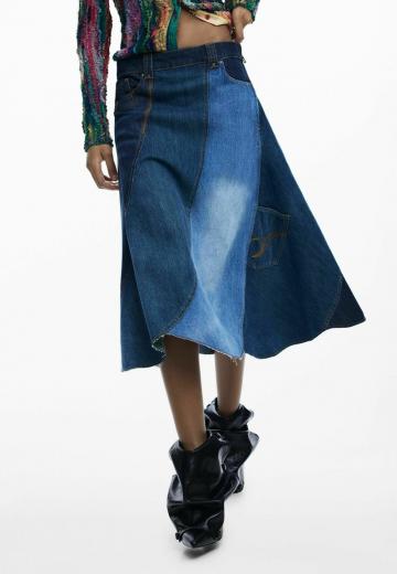 Джинсовая юбка