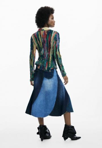 Джинсовая юбка